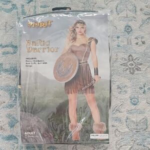 Spirit Baltic Warrior Costume in Brown